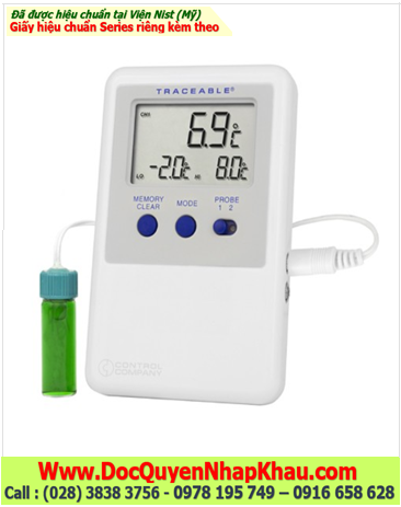 Nhiệt kế Vaccine Monitoring –50 đến 70°C, 4735 Ultra™ Traceable® Thermometer